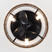 13" Farmhouse Flush Mount Reversible Ceiling Fan with Lighting and Remote Control - Sweatfully
