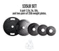 Cast Iron Weight Plate Sets - Sweatfully