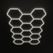 HexGlow Lighting 14 Hex Kit (14' x 8') - Sweatfully