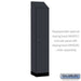 Salsbury 15" Wide Premier Wood Locker - Single Tier - 1 Wide - 6 Feet High - 18" Deep - Carbon Mesh - Resettable Combination Locks - Sweatfully