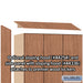 Salsbury 15" Wide Premier Wood Locker - Single Tier - 3 Wide - 6 Feet High - 21" Deep - Red Oak - Electronic Locks - Sweatfully