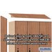 Salsbury 15" Wide Premier Wood Locker - Triple Tier - 3 Wide - 6 Feet High - 21" Deep - Red Oak - Electronic Locks - Sweatfully