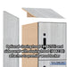 Salsbury 15" Wide Premier Wood Locker - Four Tier - 1 Wide - 6 Feet High - 24" Deep - Silver Teak - Electronic Locks - Sweatfully