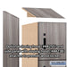 Salsbury 15" Wide Premier Wood Locker - Four Tier - 1 Wide - 6 Feet High - 24" Deep - Skyline Walnut - Electronic Locks - Sweatfully