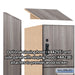 Salsbury 15" Wide Premier Wood Locker - Four Tier - 1 Wide - 6 Feet High - 24" Deep - Skyline Walnut - Hasps - Sweatfully