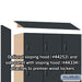 Salsbury 15" Wide Premier Wood Locker - Four Tier - 3 Wide - 6 Feet High - 18" Deep - Carbon Mesh - Resettable Combination Locks - Sweatfully