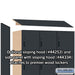 Salsbury 15" Wide Premier Wood Locker - Four Tier - 3 Wide - 6 Feet High - 18" Deep - Carbon Mesh - Hasps - Sweatfully