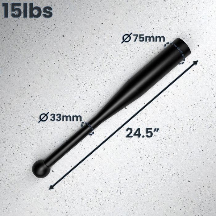 Synergee Indian Clubs - Sweatfully