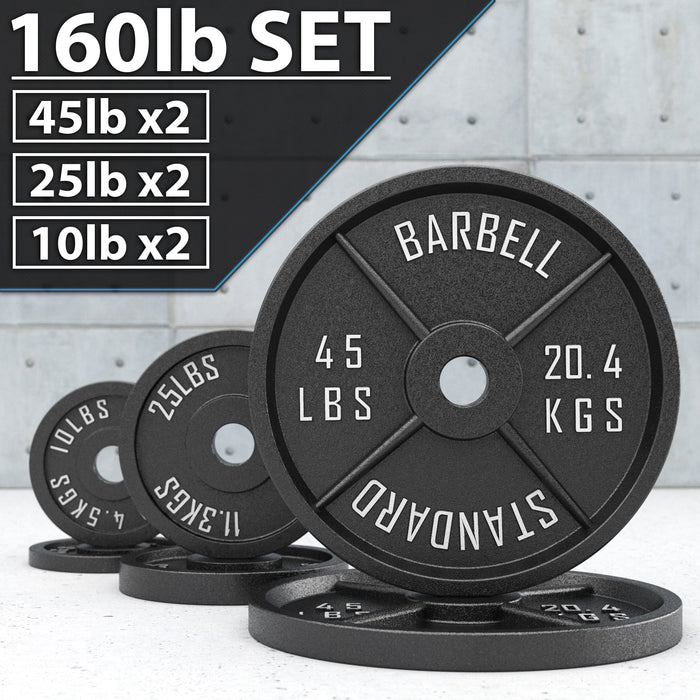 Synergee Standard Metal Weight Plates - Sweatfully