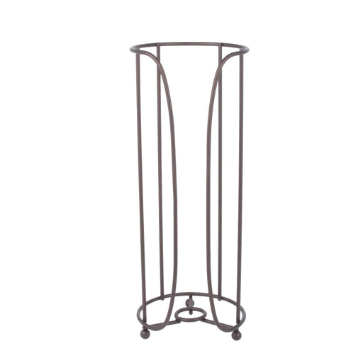 Freestanding Toilet Paper Holder for Standard Rolls (Oil-Rubbed Bronze Finish) - Sweatfully