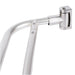 44 in. to 70 in. Double Curved Shower Rod (Brushed Nickel Finish) - Sweatfully