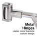 44 in. to 70 in. Double Curved Shower Rod (Brushed Nickel Finish) - Sweatfully