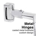 44 in. to 70 in. Double Curved Shower Rod (Chrome Finish) - Sweatfully