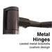 44 in. to 70 in. Double Curved Shower Rod (Oil-Rubbed Bronze Finish) - Sweatfully