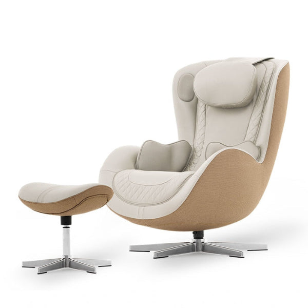 Nouhaus Nou Campo Massage Chair with Ottoman - Sweatfully