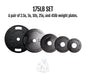 Cast Iron Weight Plate Sets - Sweatfully