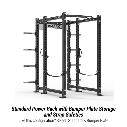 XMARK Viper Power Rack with Storage & Strap Safeties XM-5520-24 - Sweatfully