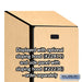 Salsbury 18" Wide Single Tier Designer Wood Locker - 1 Wide - 6 Feet High - 21 Inches Deep - Maple - Hasps - Sweatfully