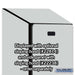 Salsbury 18" Wide Single Tier Designer Wood Locker - 1 Wide - 6 Feet High - 24 Inches Deep - Gray - Hasps - Sweatfully