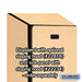 Salsbury 18" Wide Single Tier Designer Wood Locker - 1 Wide - 6 Feet High - 18 Inches Deep - Maple - Hasps - Sweatfully