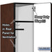Salsbury 18" Wide Single Tier Designer Wood Locker - 3 Wide - 6 Feet High - 24 Inches Deep - Mahogany - Hasps - Sweatfully