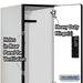 Salsbury 18" Wide Double Tier Designer Wood Locker - 1 Wide - 6 Feet High - 24 Inches Deep - Gray - Hasps - Sweatfully