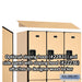 Salsbury 18" Wide Double Tier Designer Wood Locker - 3 Wide - 6 Feet High - 21 Inches Deep - Maple - Hasps - Sweatfully
