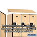 Salsbury 18" Wide Double Tier Designer Wood Locker - 3 Wide - 6 Feet High - 24 Inches Deep - Maple - Hasps - Sweatfully