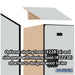 Salsbury 18" Wide Triple Tier Designer Wood Locker - 1 Wide - 6 Feet High - 24 Inches Deep - Gray - Hasps - Sweatfully