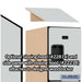 Salsbury 18" Wide Four Tier Designer Wood Locker - 1 Wide - 6 Feet High - 24 Inches Deep - Gray - Hasps - Sweatfully