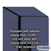 Salsbury 18" Wide Double Tier 'S' Style Designer Wood Locker - 1 Wide - 6 Feet High - 21 Inches Deep - Blue - Hasps - Sweatfully