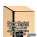Salsbury 18" Wide Double Tier 'S' Style Designer Wood Locker - 1 Wide - 6 Feet High - 18 Inches Deep - Maple - Hasps - Sweatfully