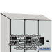 Salsbury 18" Wide Double Tier 'S' Style Designer Wood Locker - 3 Wide - 6 Feet High - 24 Inches Deep - Gray - Hasps - Sweatfully