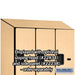 Salsbury 18" Wide Double Tier 'S' Style Designer Wood Locker - 3 Wide - 6 Feet High - 24 Inches Deep - Maple - Hasps - Sweatfully