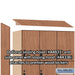 Salsbury 18" Wide Premier Wood Locker - Triple Tier - 3 Wide - 6 Feet High - 21" Deep - Red Oak - Hasps - Sweatfully