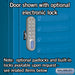 Salsbury 18" Wide Four Tier Standard Metal Locker - 3 Wide - 6 Feet High - 18 Inches Deep - Blue - Assembled - Sweatfully