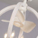 18" Cairns DC Motor Modern Downrod Mount Reversible Ceiling Fan with Lighting and Remote Control - Sweatfully