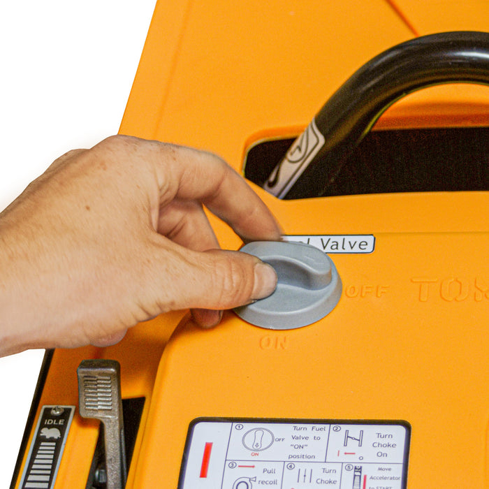 PRE ORDER: 3.6HP Honda Vibratory Rammer Jumping Jack Tamper with Honda GXR120 Engine Impact Force 3,550 lbs/ft - Sweatfully