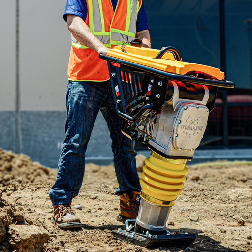 PRE ORDER: 3.6HP Honda Vibratory Rammer Jumping Jack Tamper with Honda GXR120 Engine Impact Force 3,550 lbs/ft - Sweatfully