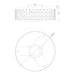 20" Farmhouse DC Motor Flush Mount Reversible Ceiling Fan with LED Lighting and Remote Control - Sweatfully