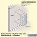 Salsbury Surface Mounted Cell Phone Storage Locker with 21 A Doors (20 usable) in Sandstone - Keyed Locks - Sweatfully