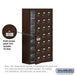 Salsbury Surface Mounted Cell Phone Storage Locker with 21 A Doors (20 usable) in Bronze - Resettable Combination Locks - Sweatfully