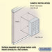 Salsbury Surface Mounted Cell Phone Locker with 20 A Doors (19 usable) 4 B Doors in Aluminum - Keyed Locks - Sweatfully