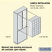 Salsbury Recessed Mounted Cell Phone Storage Locker with 28 A Doors (27 usable) in Bronze - Keyed Locks - Sweatfully