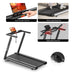 DeerRun X20 Treadmill with 15% Auto Incline Full Running Deck Treadmill | 400Lbs, 11.3Mph - Sweatfully