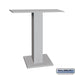 Salsbury Pedestal for 6 & 7 Door High Surface Mounted Cell Phone Lockers - Aluminum - Sweatfully