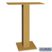 Salsbury Pedestal for 5 Door High Surface Mounted Cell Phone Lockers - Gold - Sweatfully