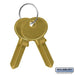 Salsbury Key Blanks - for Standard Locks of Cell Phone Storage Lockers - Box of (50) - Sweatfully