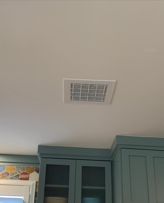 CleanVent Contemporary Pattern - Custom Vent Cover - AC Ceiling Vent - Sweatfully