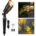 Gardenreet Small Solid Brass Landscape Spotlight - Bronze/Black/Copper (2101) - Sweatfully